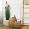 4-Foot Tall Artificial Cattail Grass in Decorative Pot | Low Maintenance Faux Plant for Home and Office Decor | Floral Home by Artificial Flowers